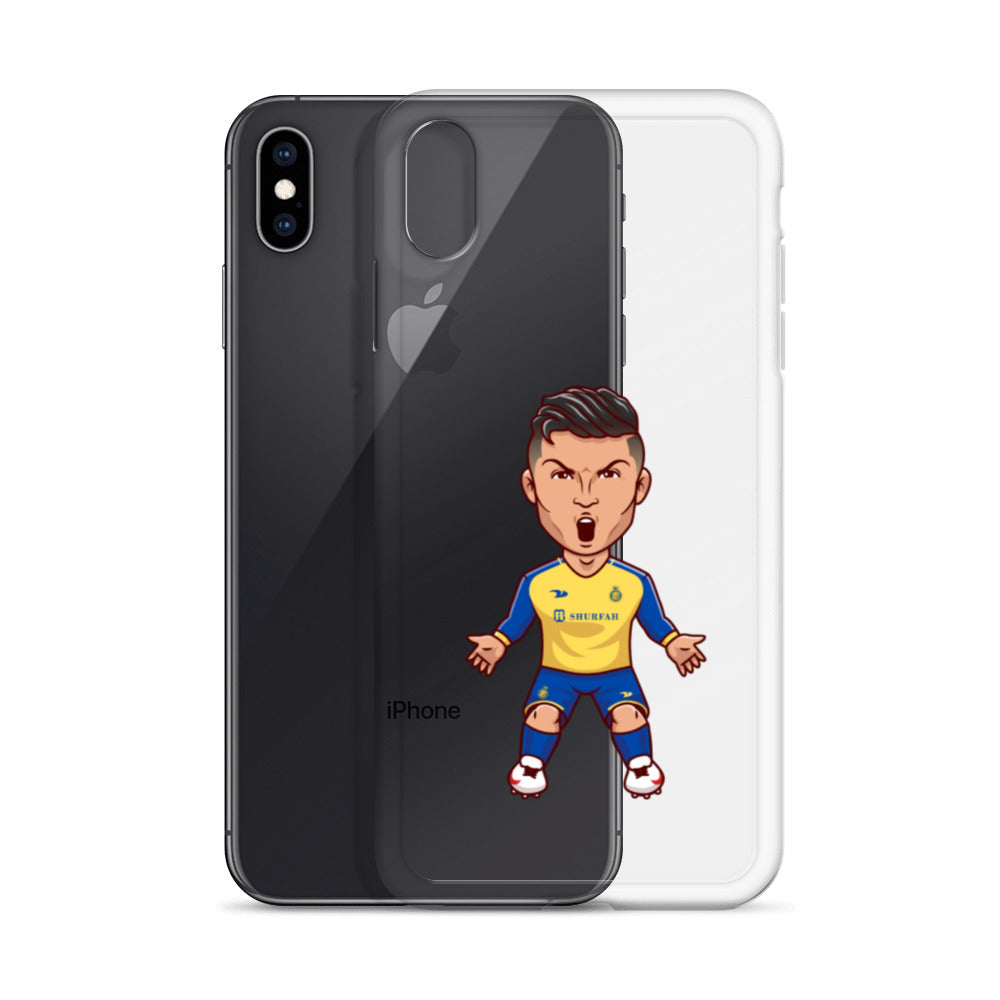 AL Nassr Ronaldo Clear Phone Case for iPhone® - The 90+ Minute