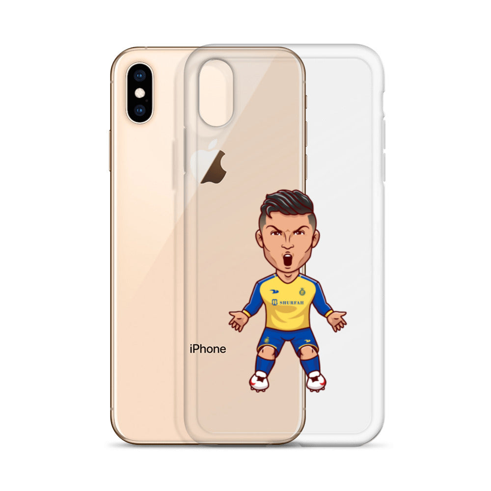 AL Nassr Ronaldo Clear Phone Case for iPhone® - The 90+ Minute