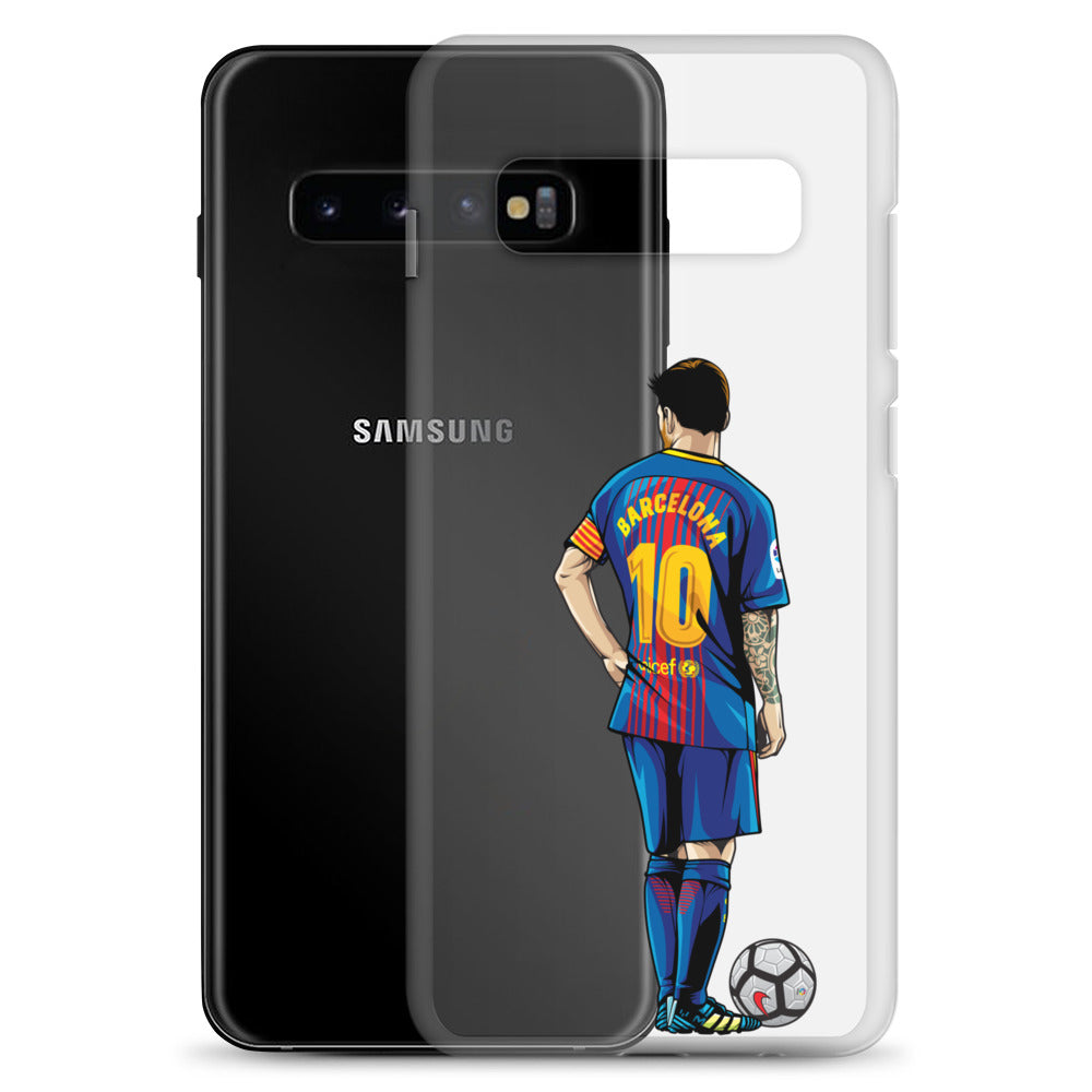 Messi's Last Game with Barcelona Clear Case for Samsung®