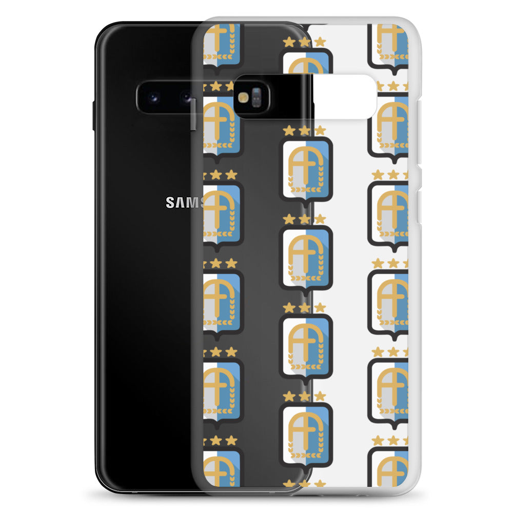 Argentina Vintage Logo 3 Stars Clear Case for Samsung®