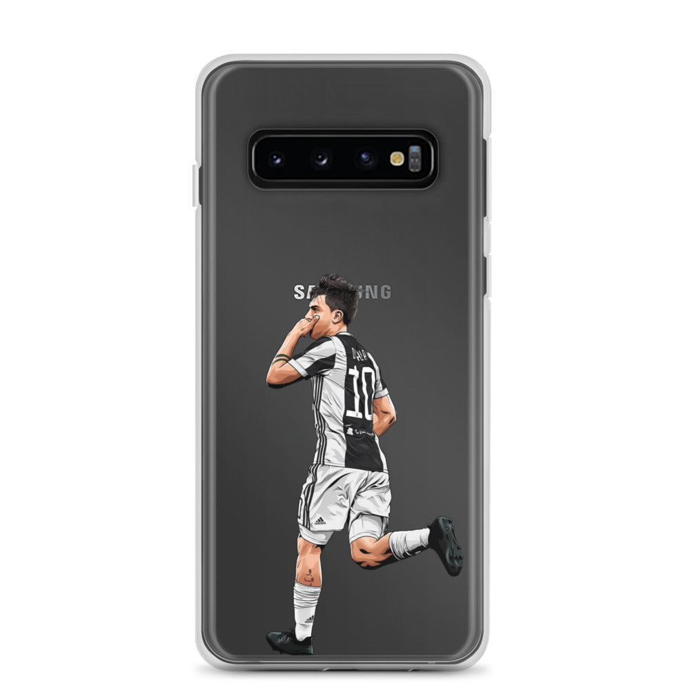 Dybala Mask Juve Clear Case for Samsung®