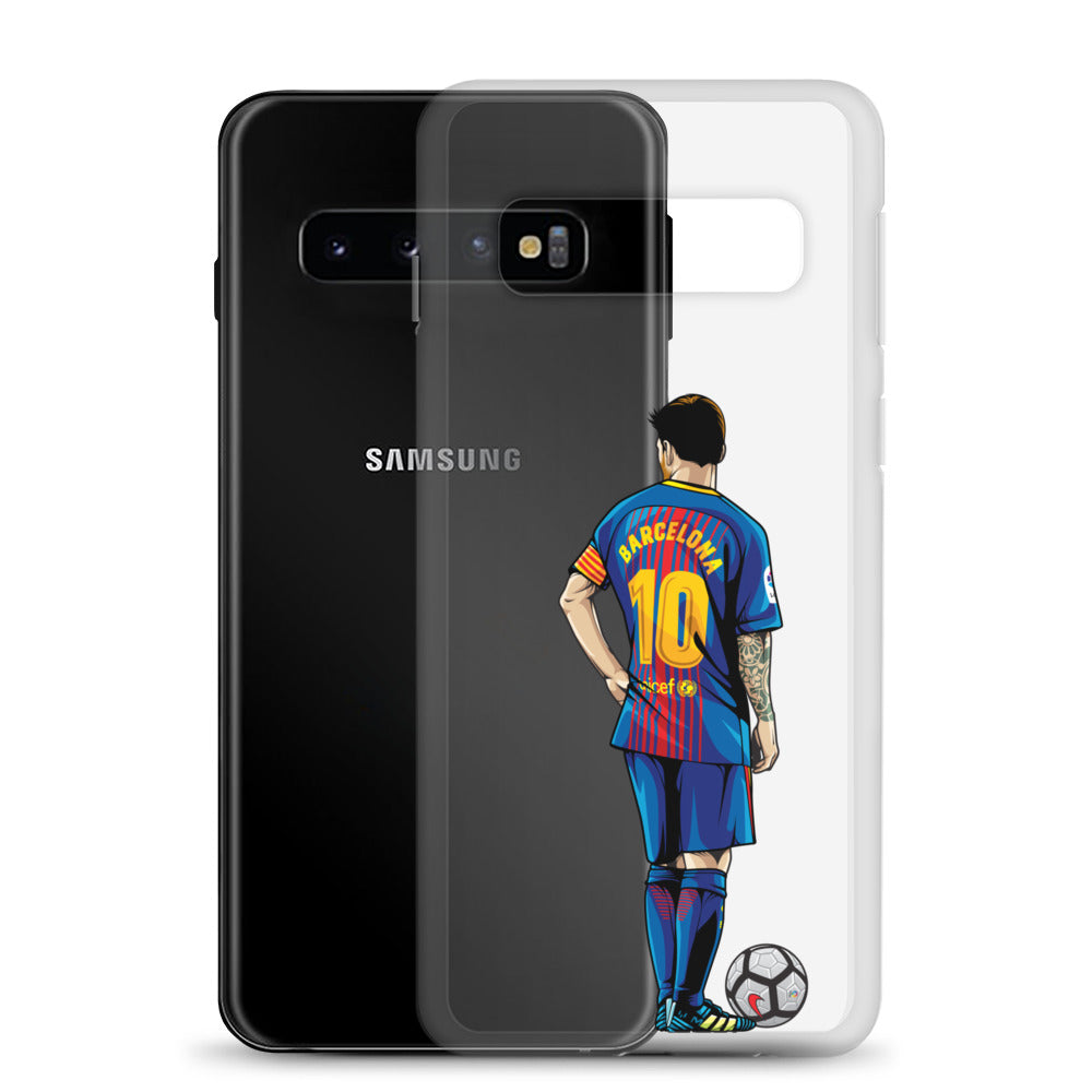Messi's Last Game with Barcelona Clear Case for Samsung®