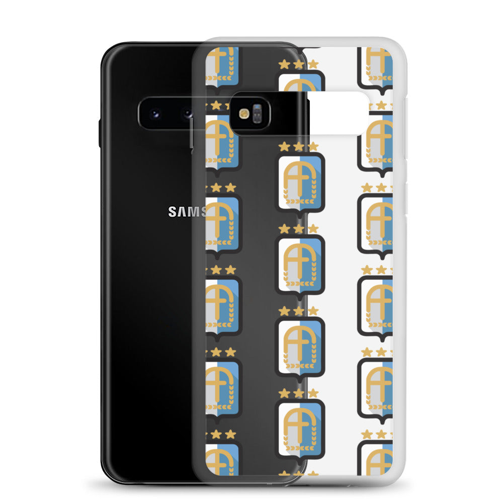 Argentina Vintage Logo 3 Stars Clear Case for Samsung®