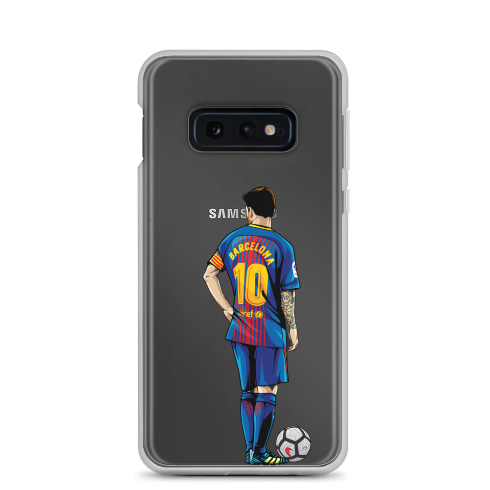 Messi's Last Game with Barcelona Clear Case for Samsung®