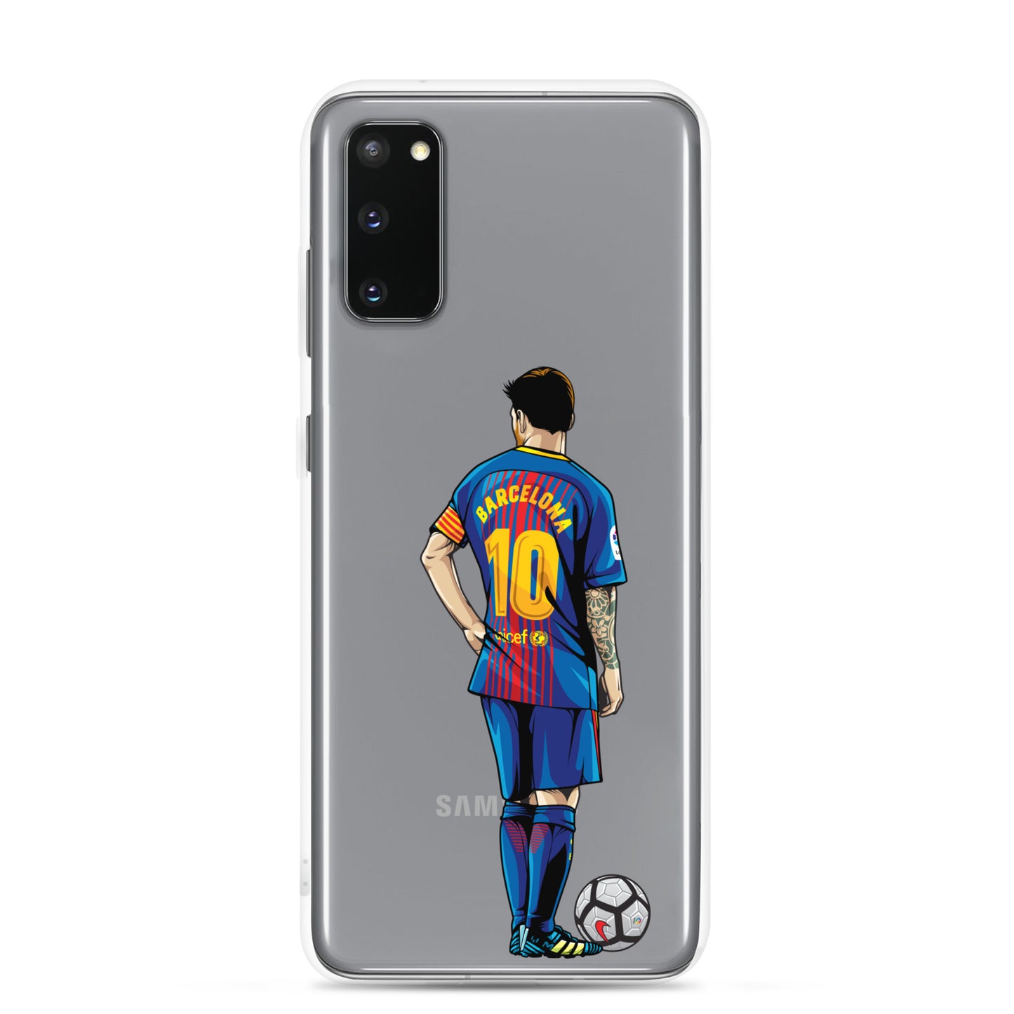 Messi's Last Game with Barcelona Clear Case for Samsung®
