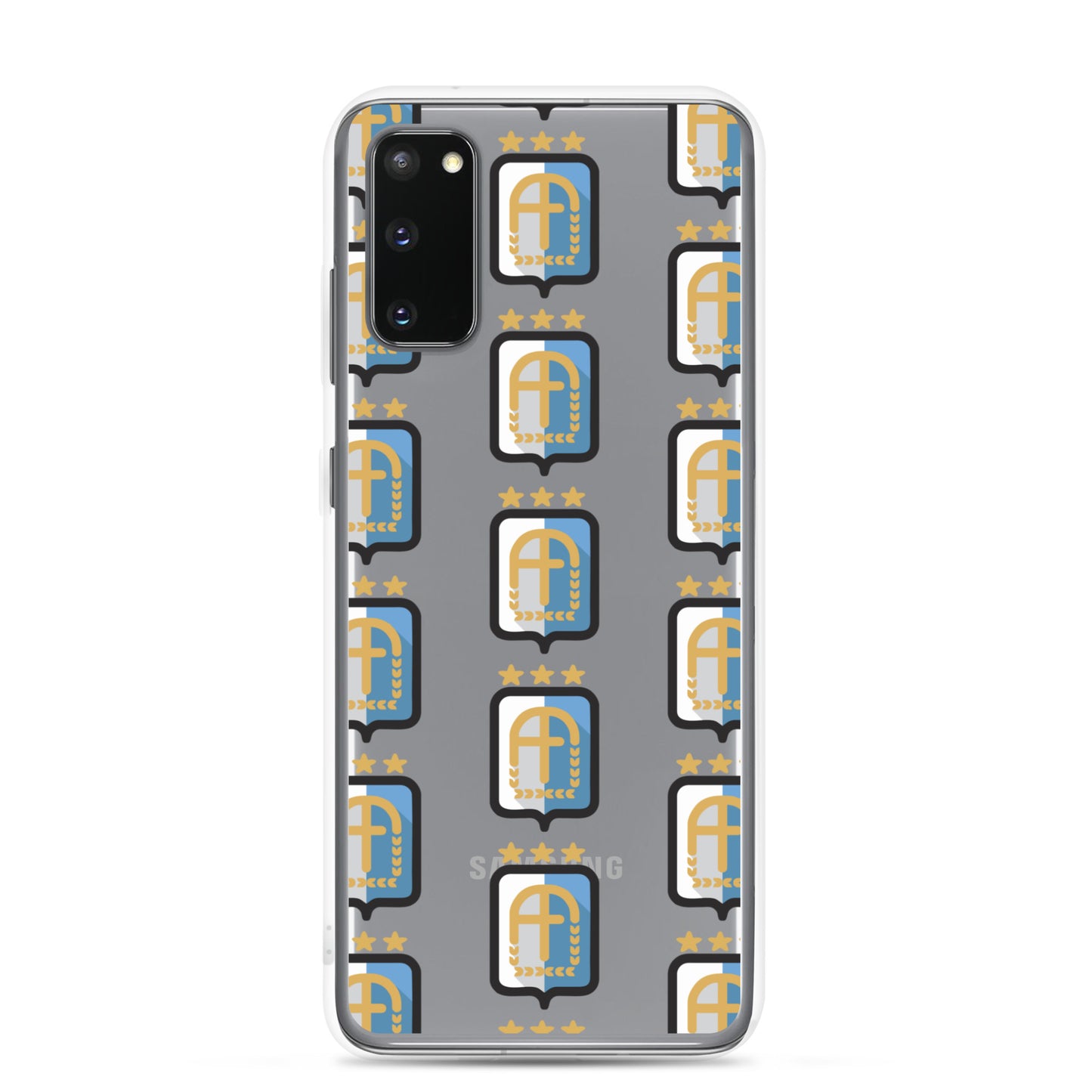 Argentina Vintage Logo 3 Stars Clear Case for Samsung®