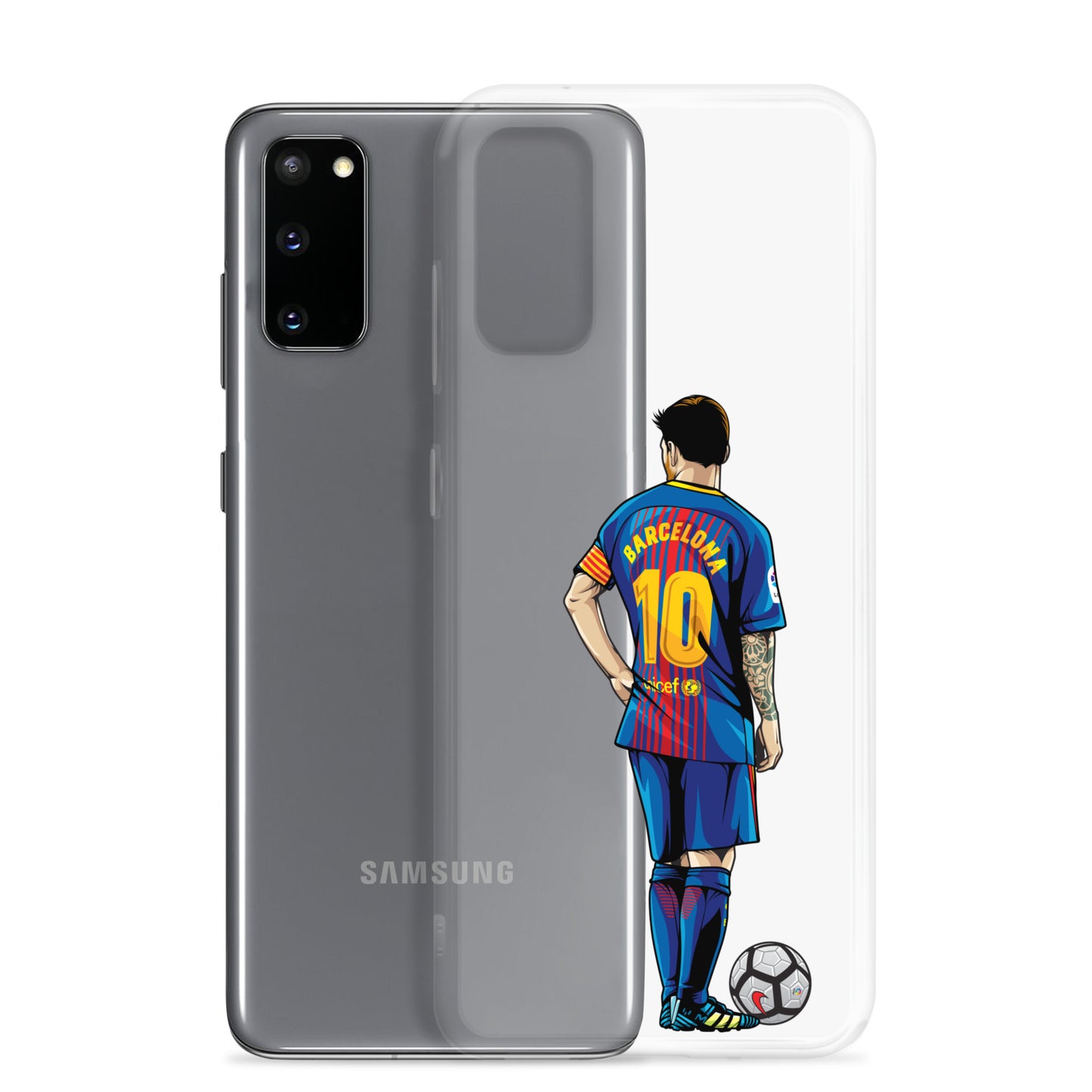Messi's Last Game with Barcelona Clear Case for Samsung®
