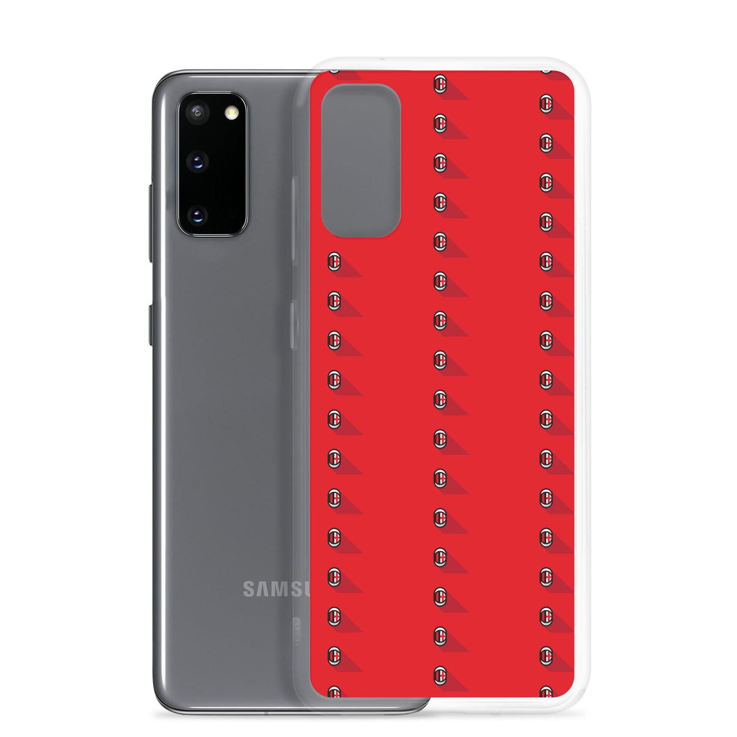 AC Milan Vintage Logo Clear Case for Samsung®