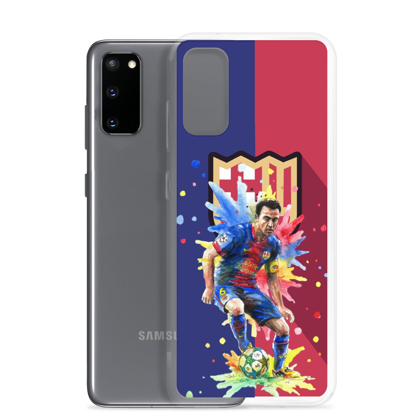 Xavi Barcelona Clear Case for Samsung®