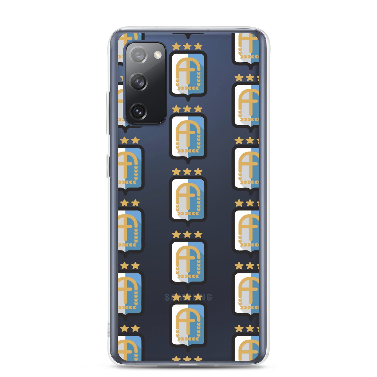Argentina Vintage Logo 3 Stars Clear Case for Samsung®