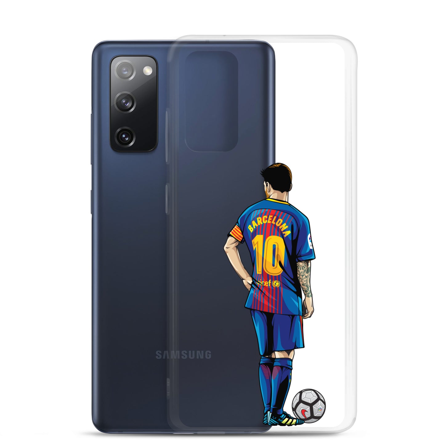 Messi's Last Game with Barcelona Clear Case for Samsung®