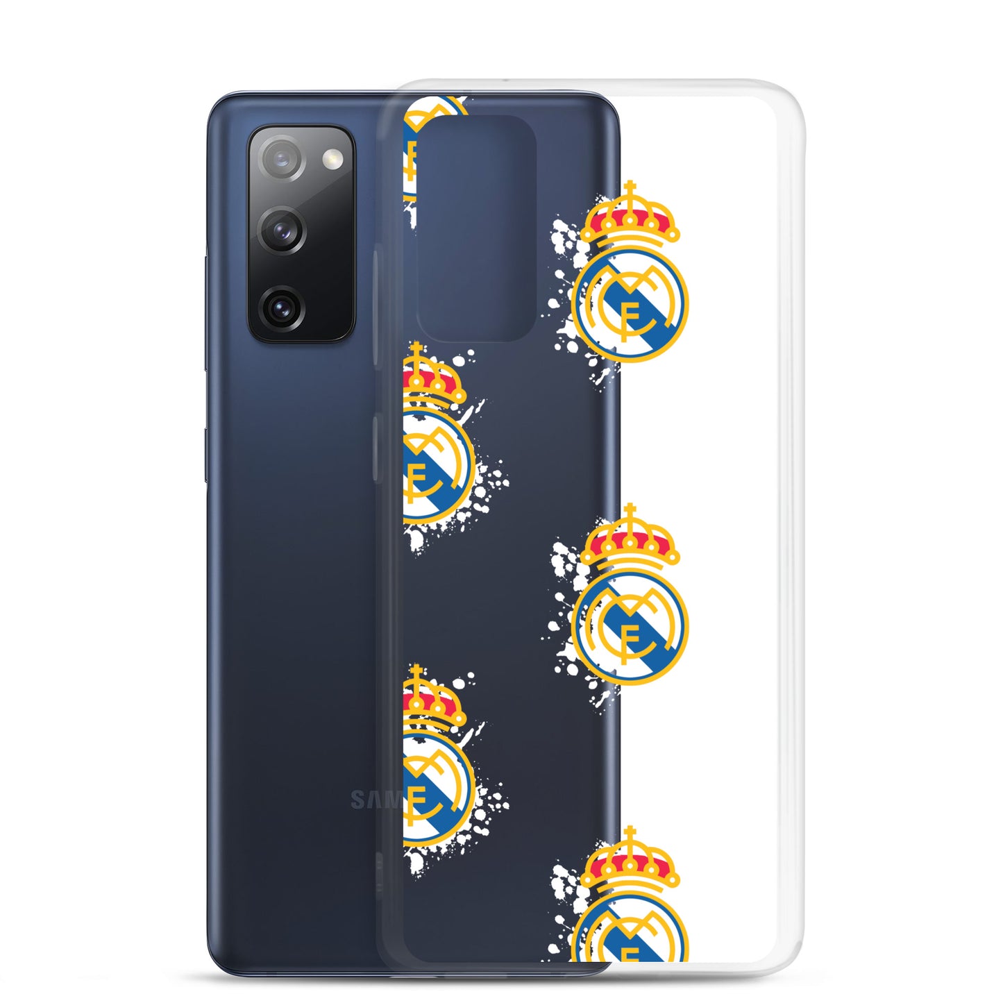 Real Madrid Logo Clear Case for Samsung®