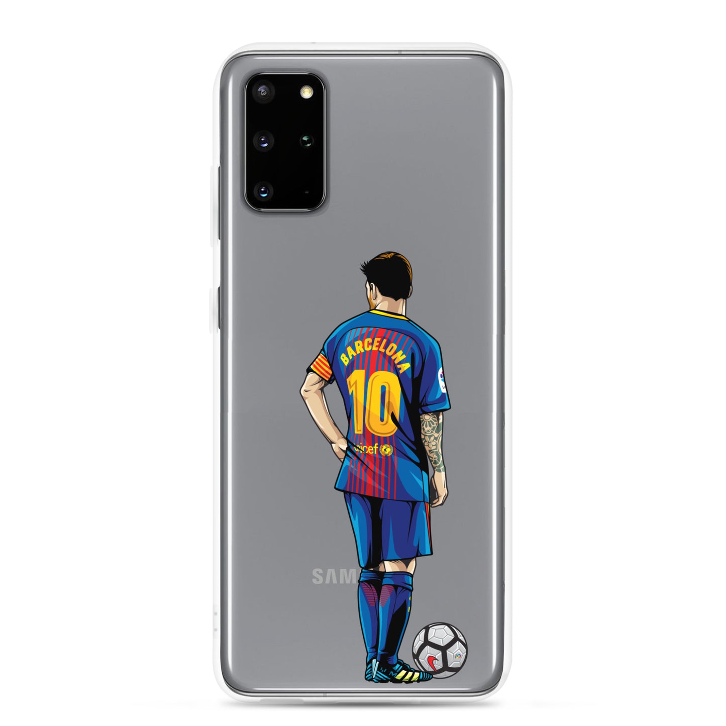 Messi's Last Game with Barcelona Clear Case for Samsung®