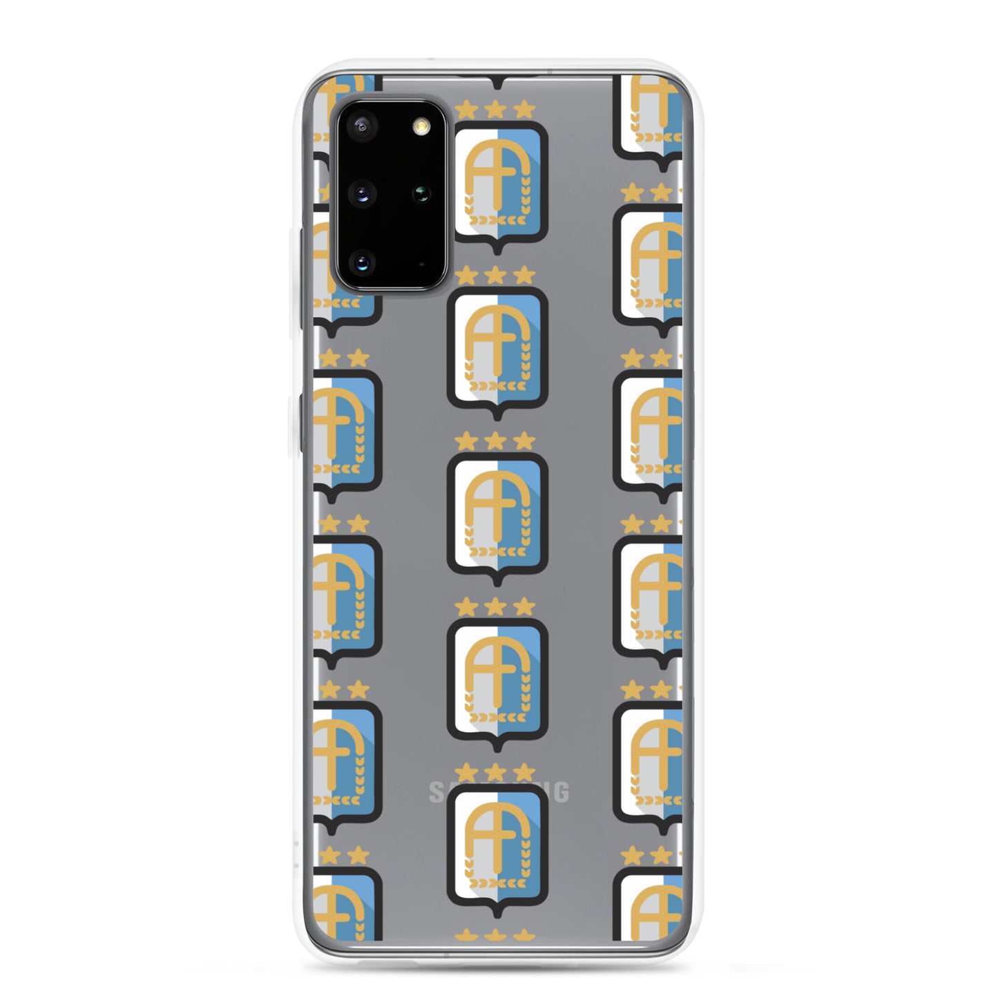 Argentina Vintage Logo 3 Stars Clear Case for Samsung®