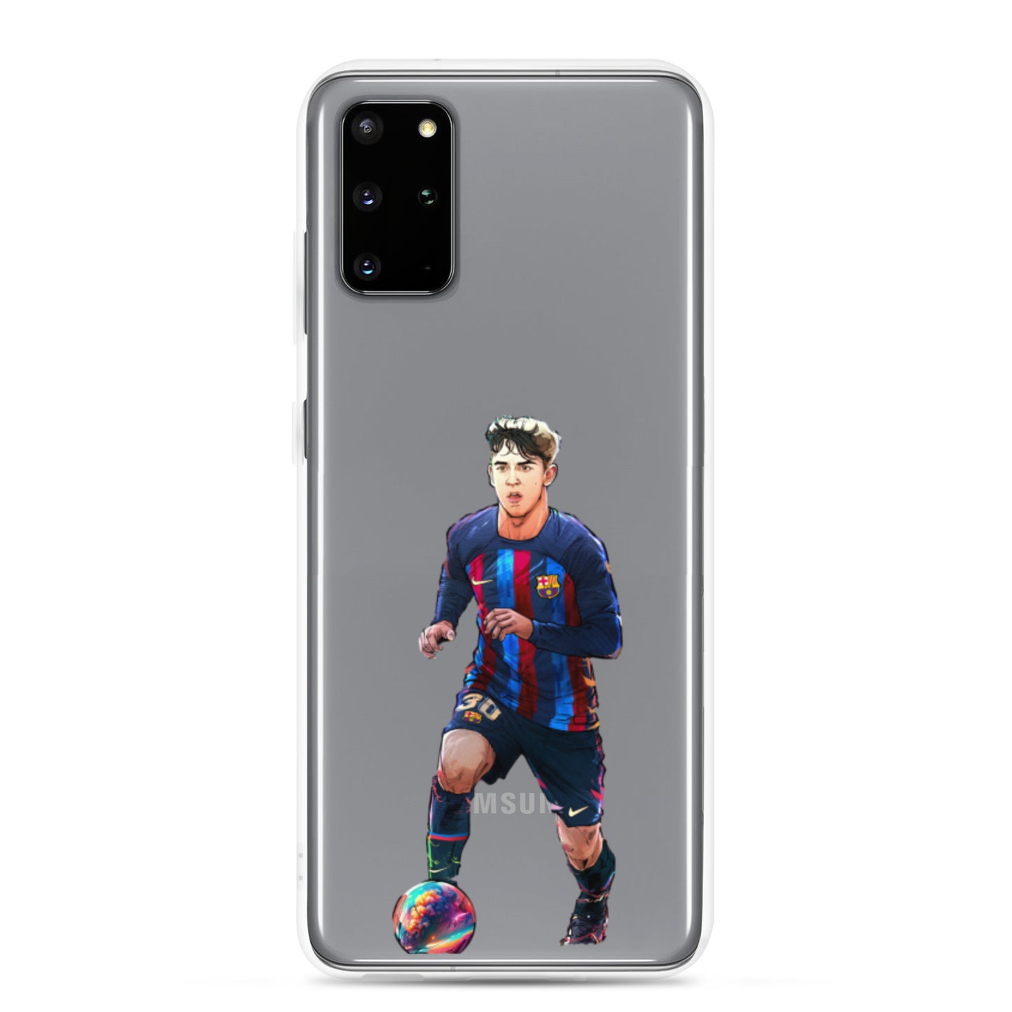 Gavi Barcelona Clear Case for Samsung®