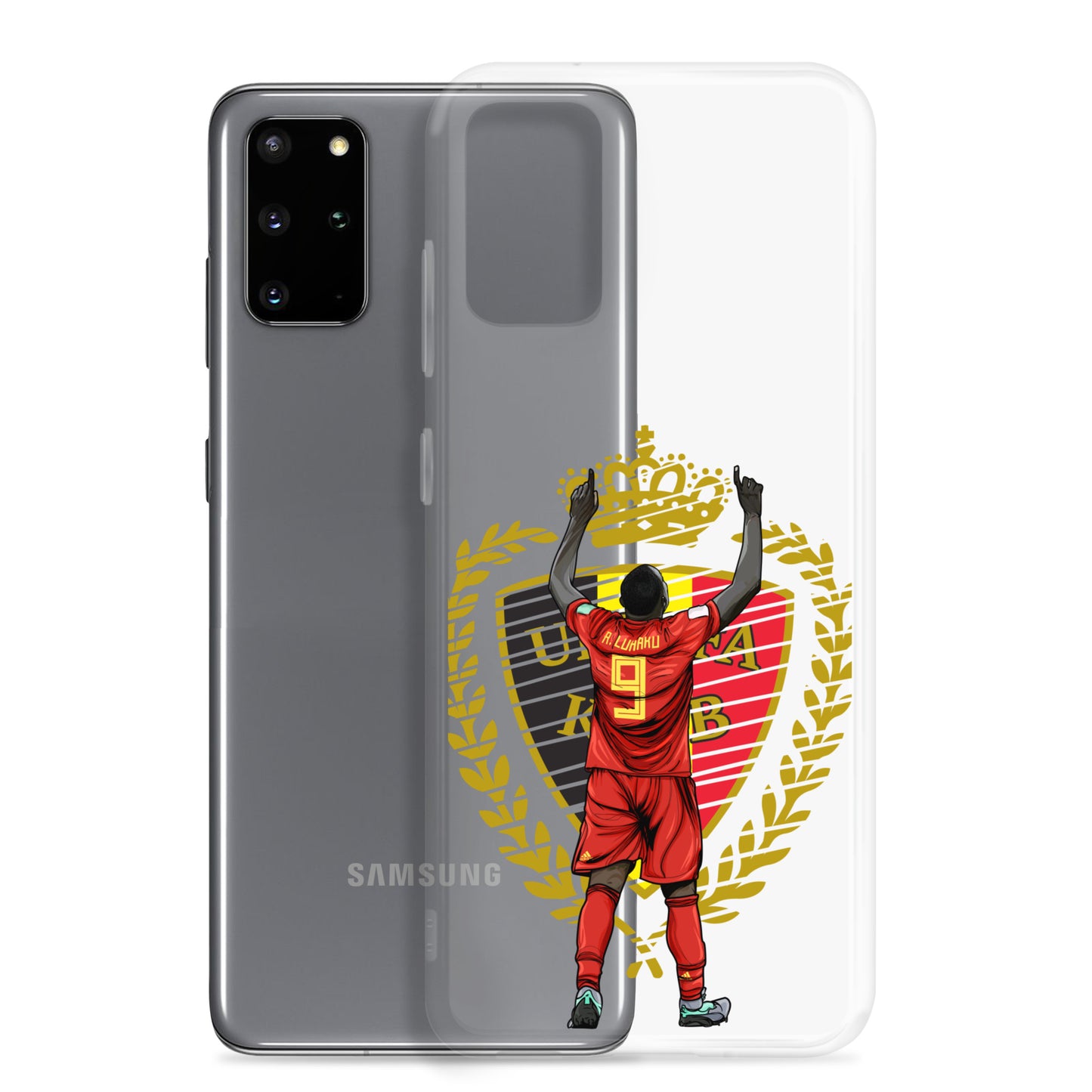 Lukaku Belgium Clear Case for Samsung®