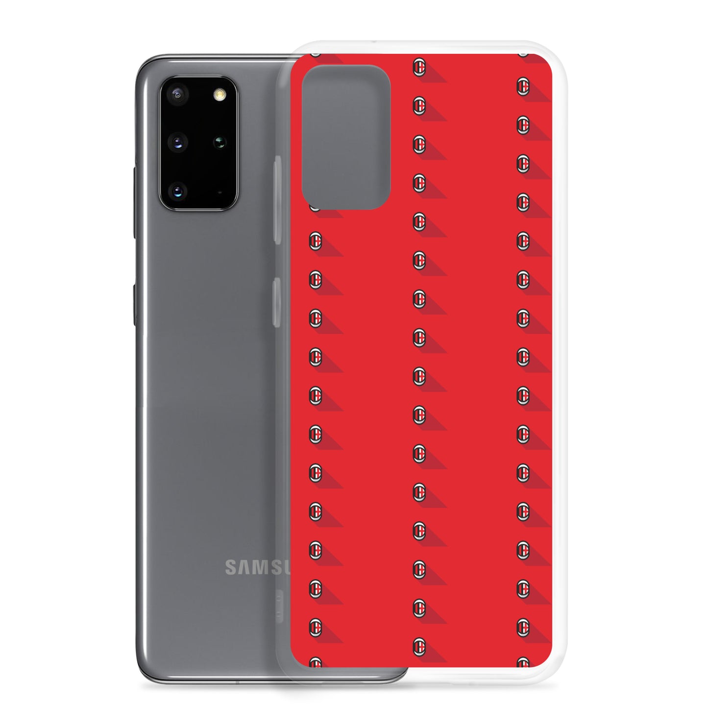 AC Milan Vintage Logo Clear Case for Samsung®