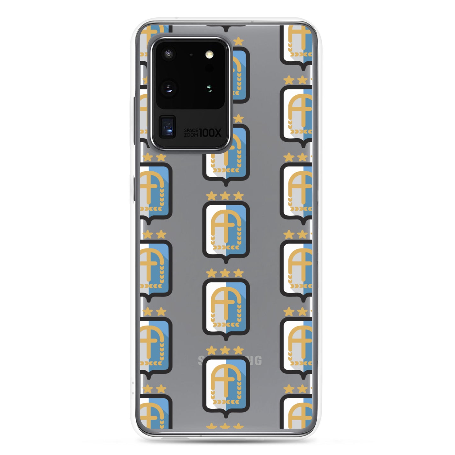 Argentina Vintage Logo 3 Stars Clear Case for Samsung®