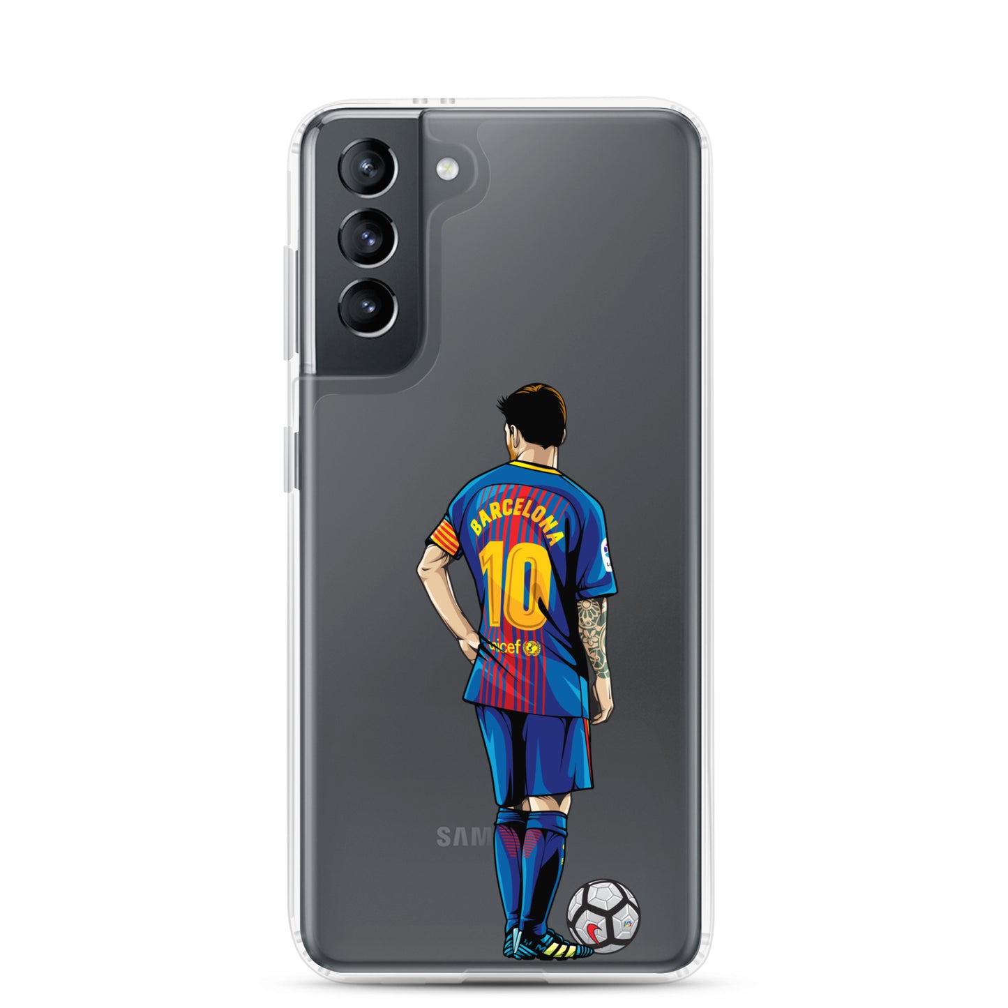 Messi's Last Game with Barcelona Clear Case for Samsung®