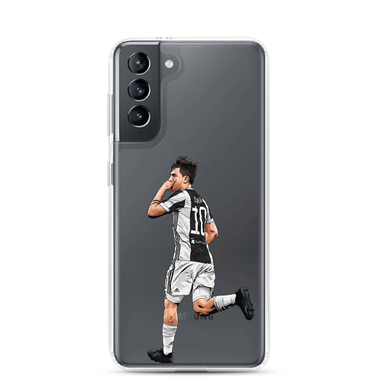 Dybala Mask Juve Clear Case for Samsung®