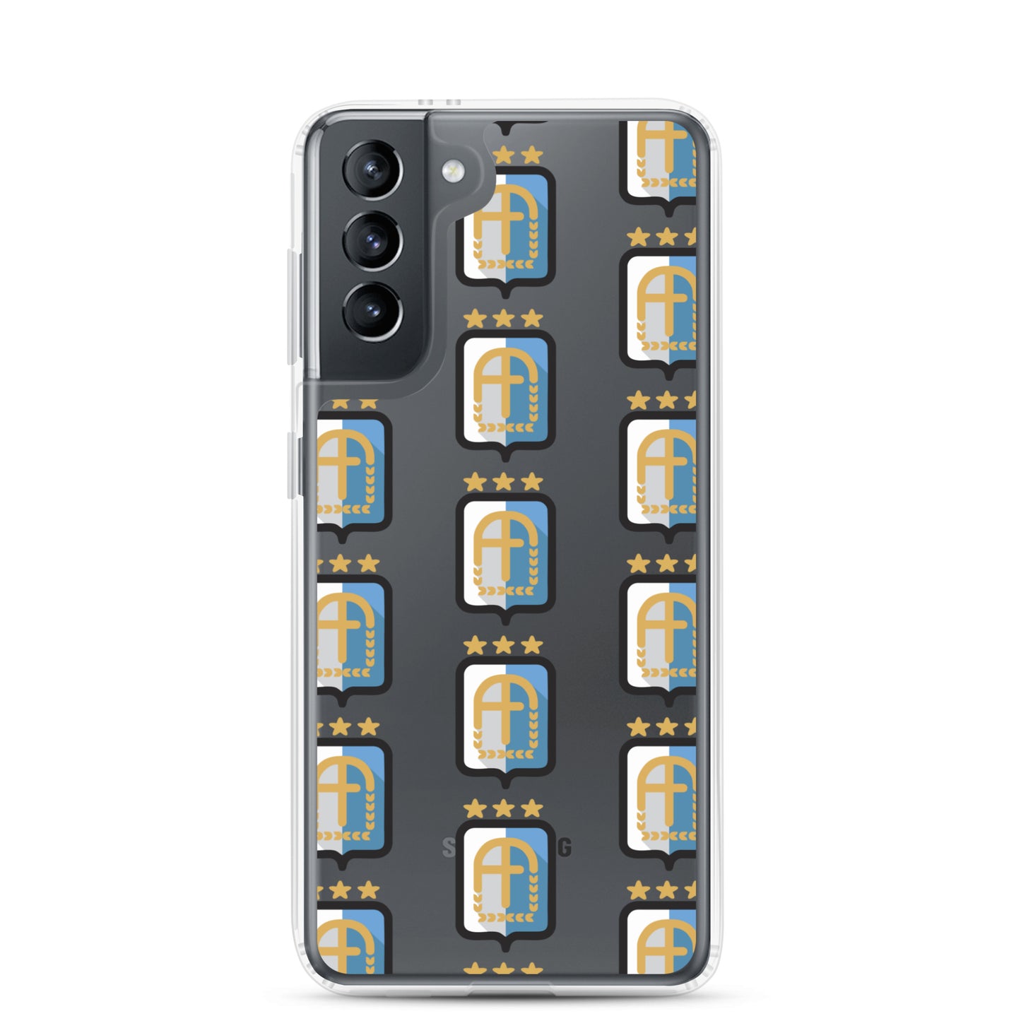 Argentina Vintage Logo 3 Stars Clear Case for Samsung®