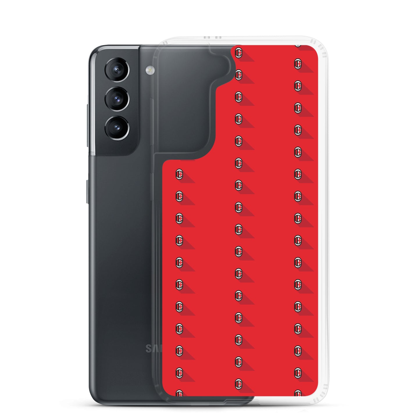 AC Milan Vintage Logo Clear Case for Samsung®