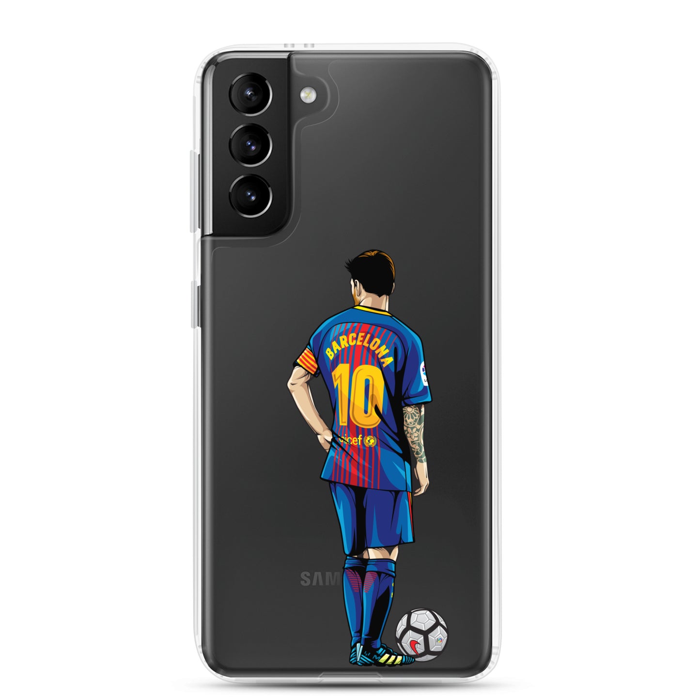 Messi's Last Game with Barcelona Clear Case for Samsung®