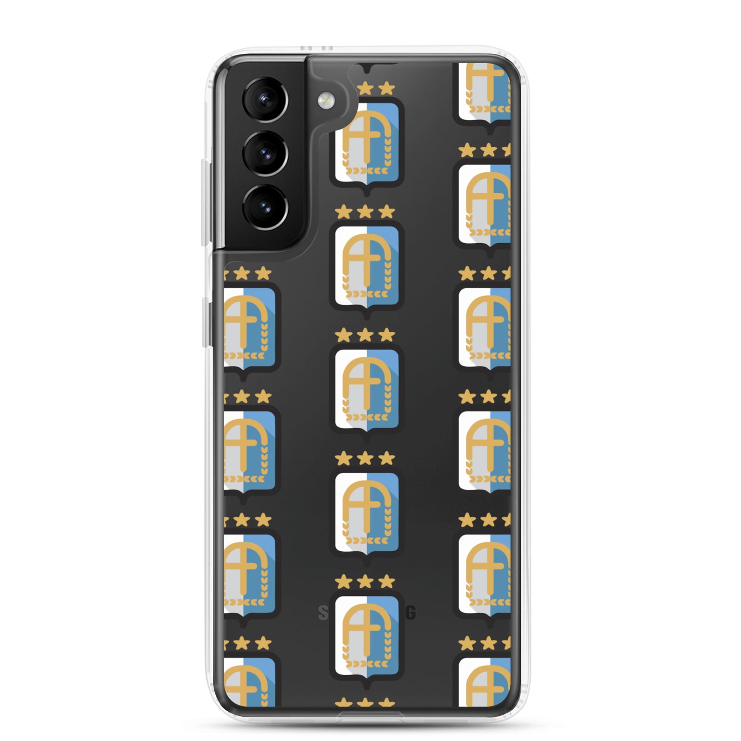 Argentina Vintage Logo 3 Stars Clear Case for Samsung®