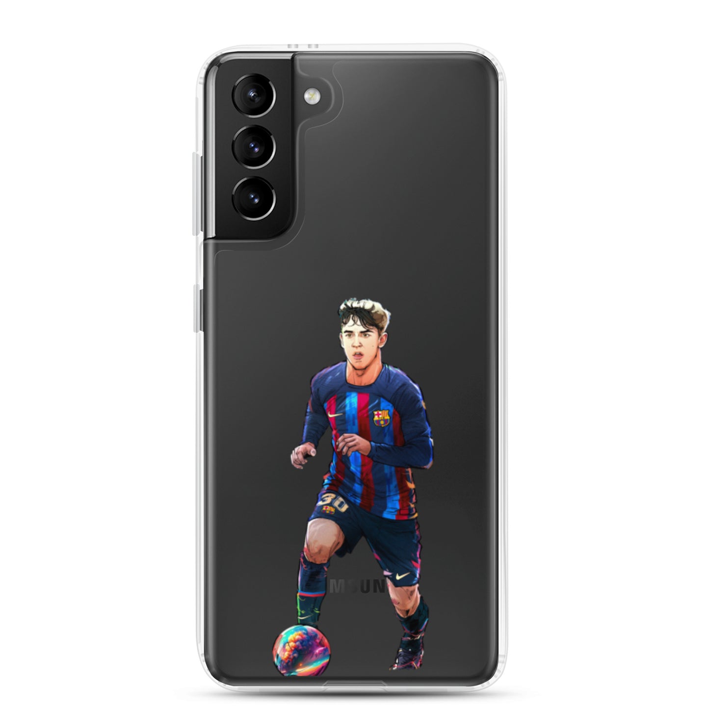 Gavi Barcelona Clear Case for Samsung®