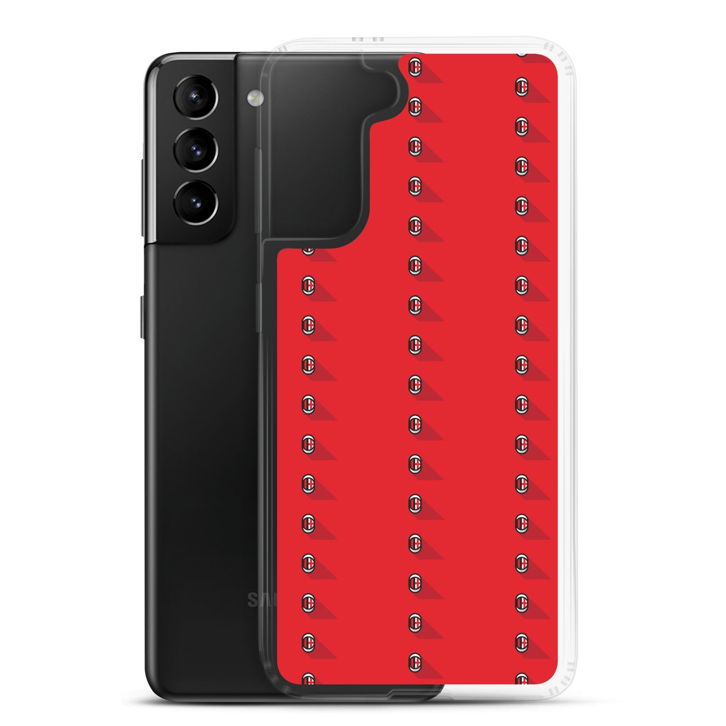 AC Milan Vintage Logo Clear Case for Samsung®
