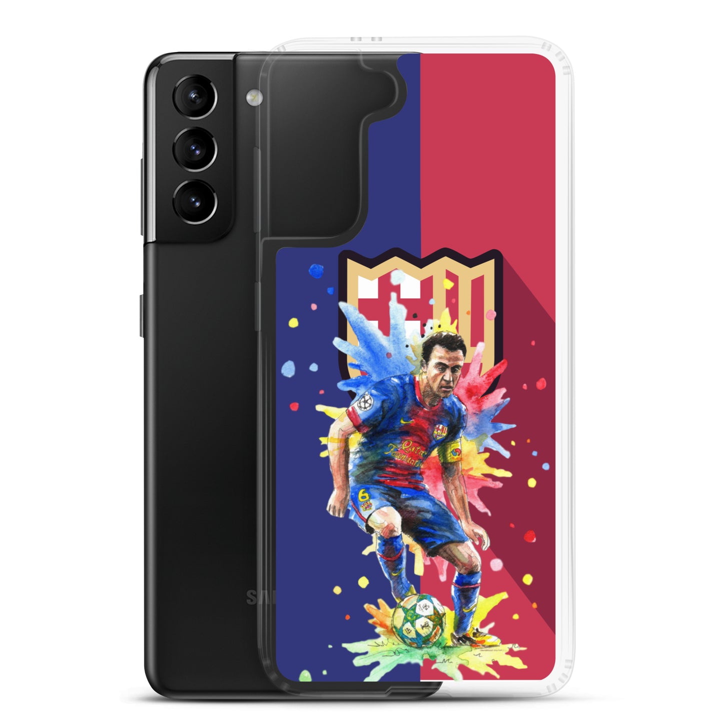 Xavi Barcelona Clear Case for Samsung®