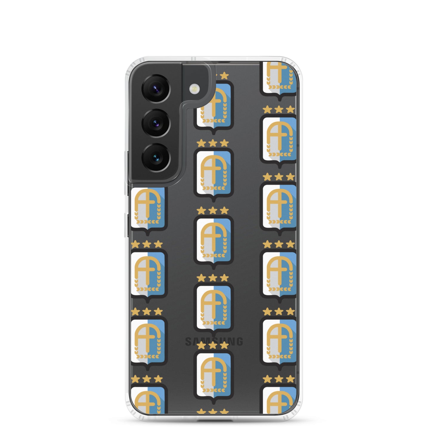 Argentina Vintage Logo 3 Stars Clear Case for Samsung®