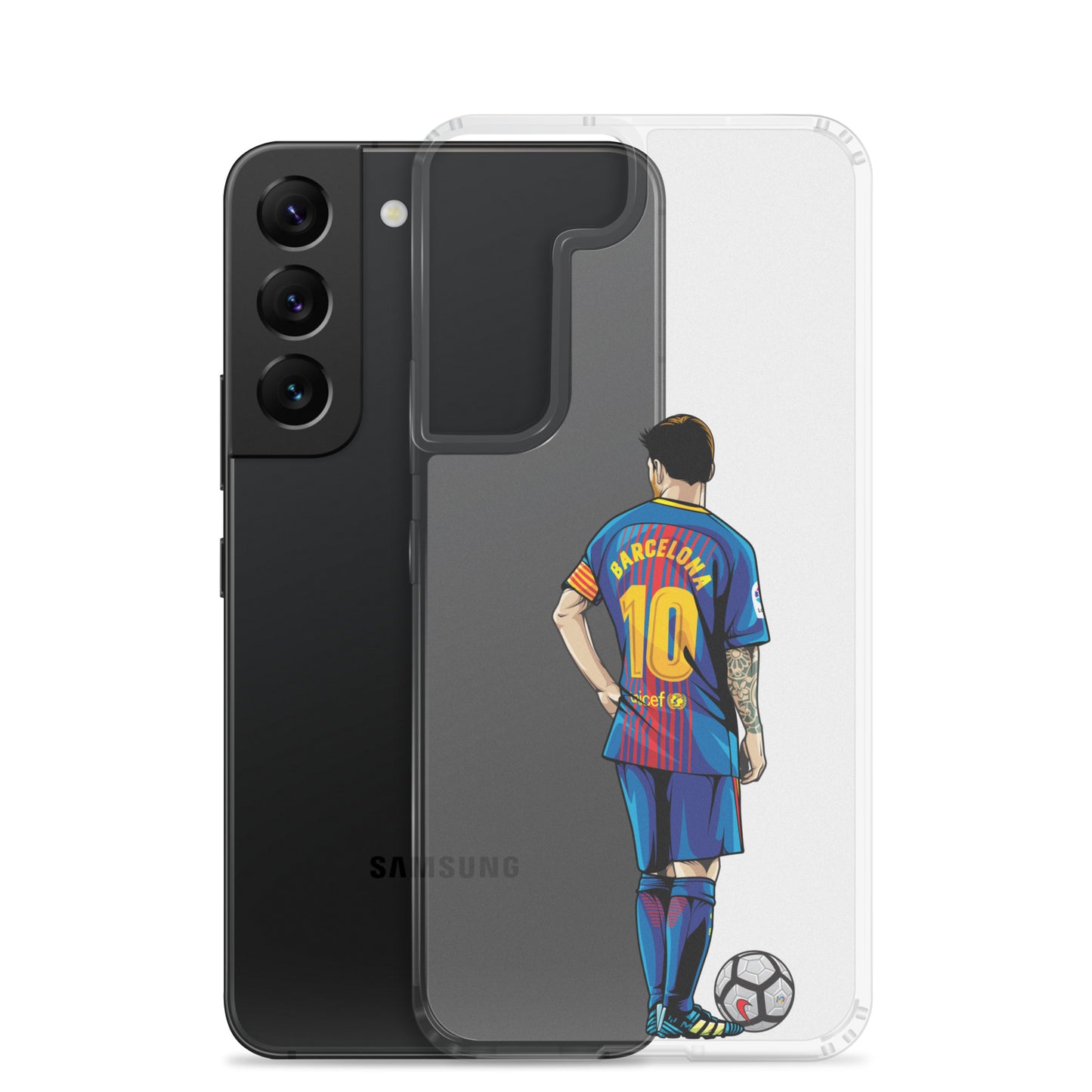 Messi's Last Game with Barcelona Clear Case for Samsung®