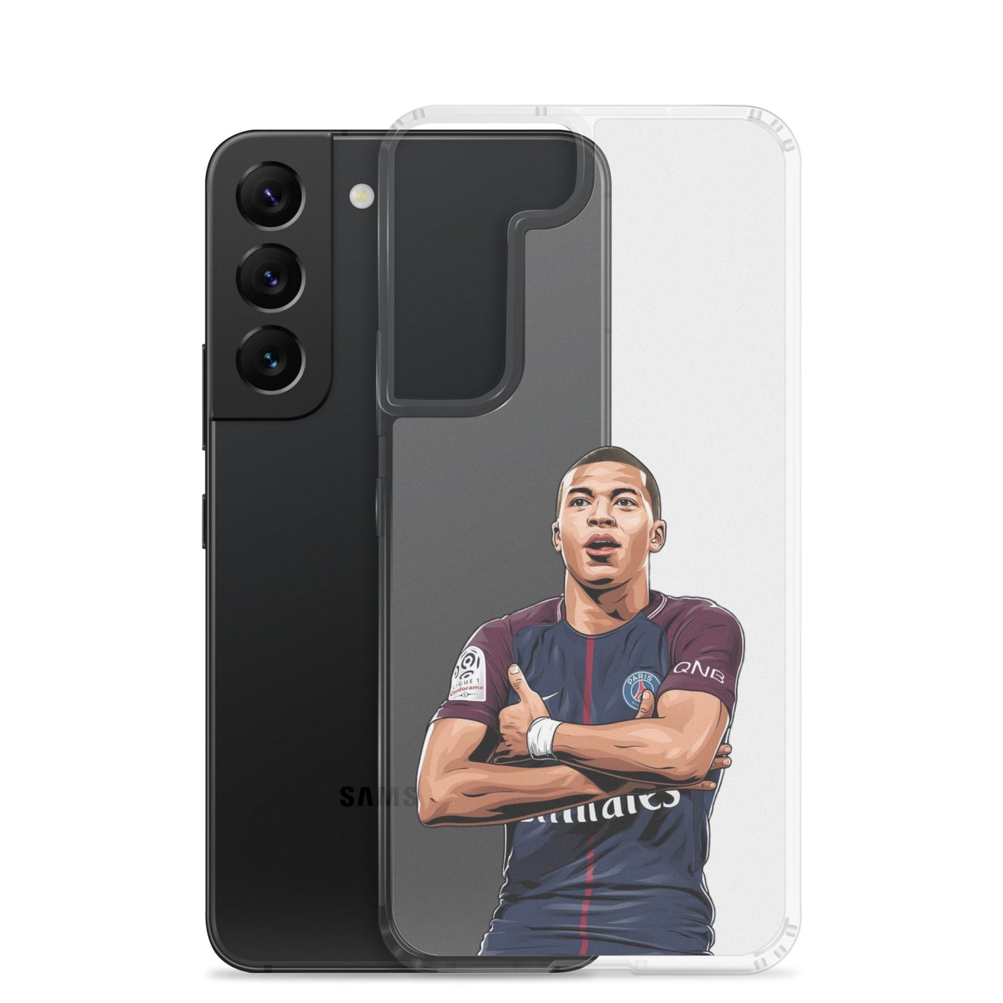 Mbappe Goal Celebration Clear Case for Samsung®
