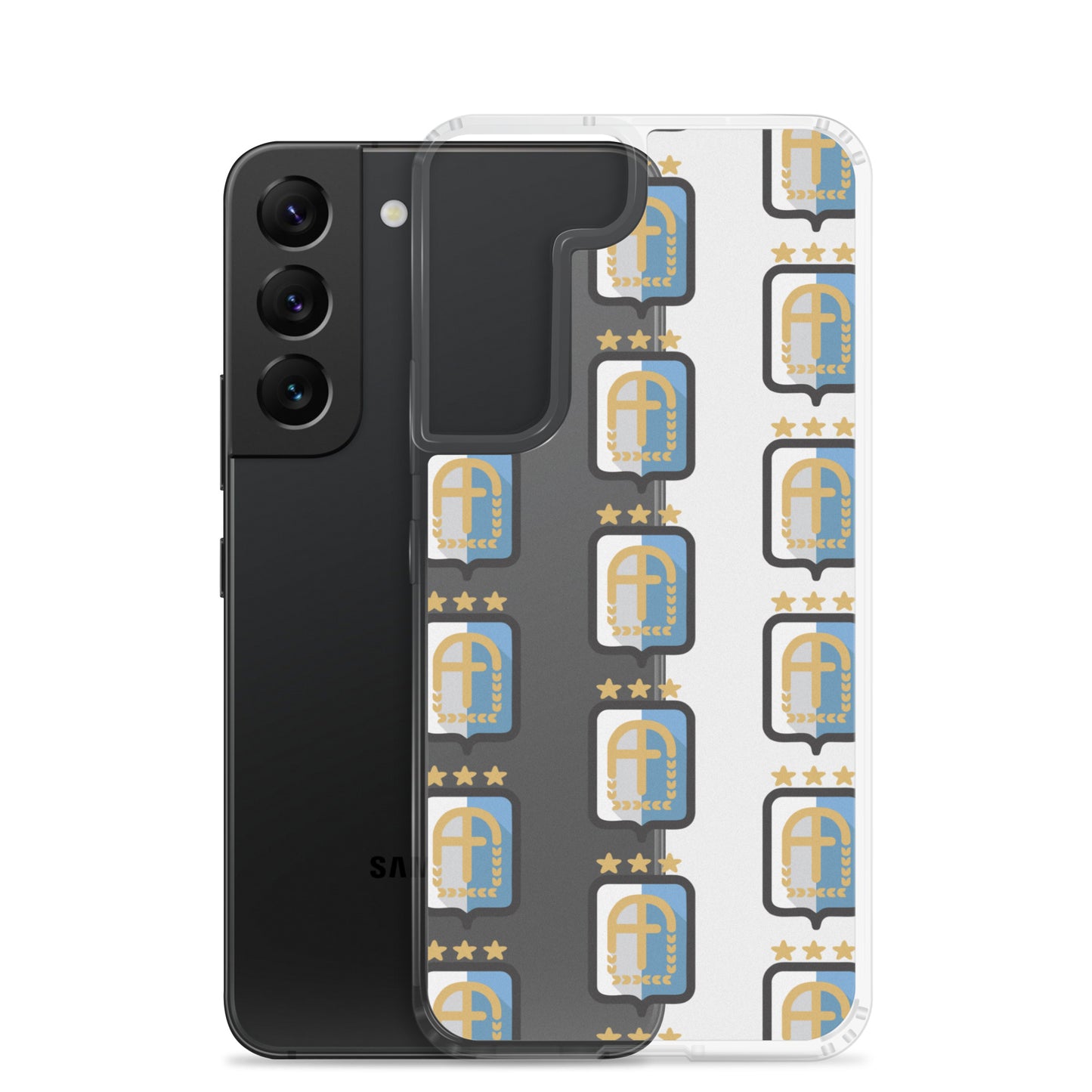 Argentina Vintage Logo 3 Stars Clear Case for Samsung®