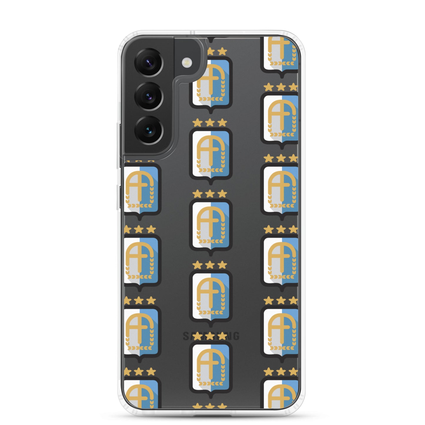 Argentina Vintage Logo 3 Stars Clear Case for Samsung®