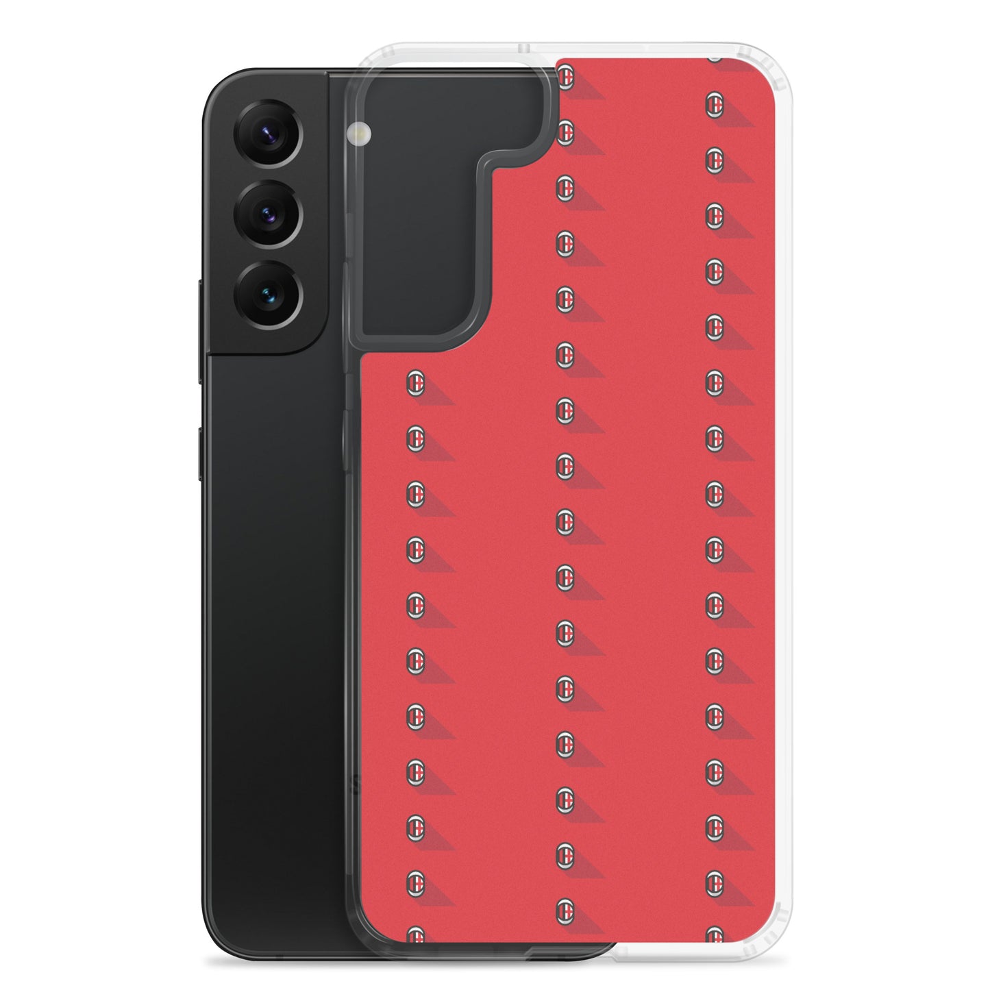 AC Milan Vintage Logo Clear Case for Samsung®