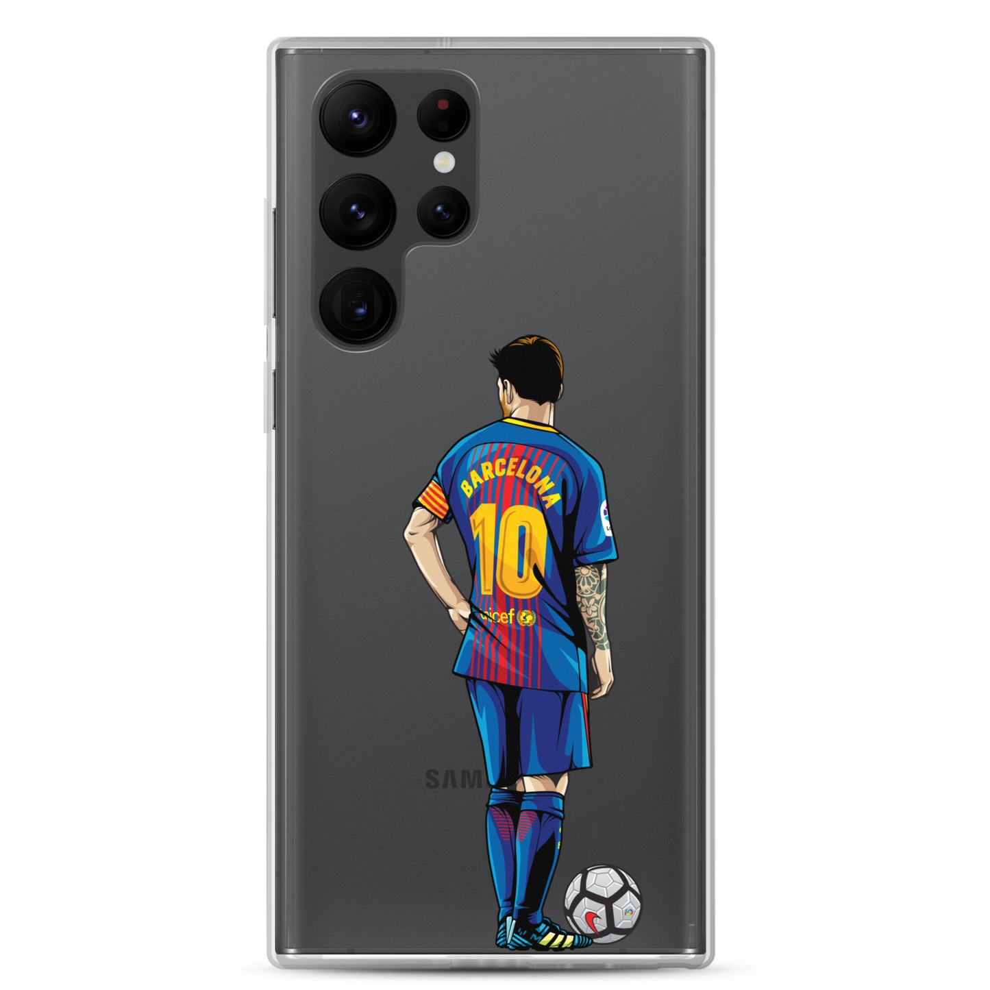 Messi's Last Game with Barcelona Clear Case for Samsung®