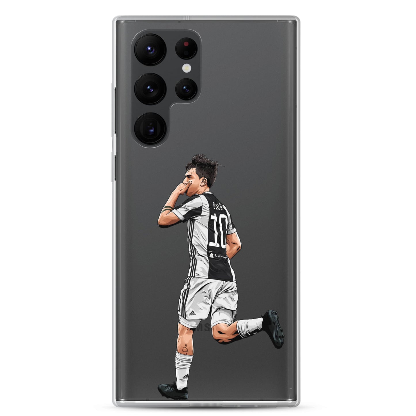Dybala Mask Juve Clear Case for Samsung®