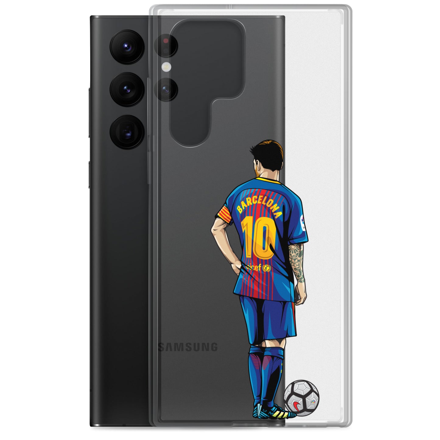 Messi's Last Game with Barcelona Clear Case for Samsung®