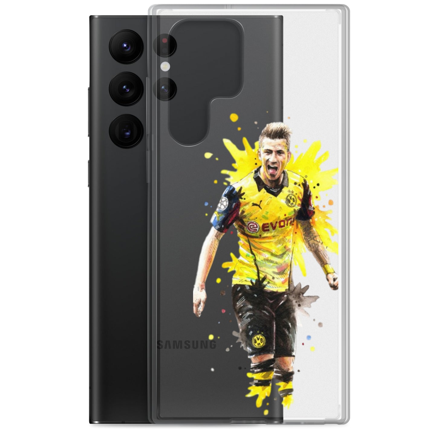 Dortmund Marco Reus Vintage Clear Case for Samsung®