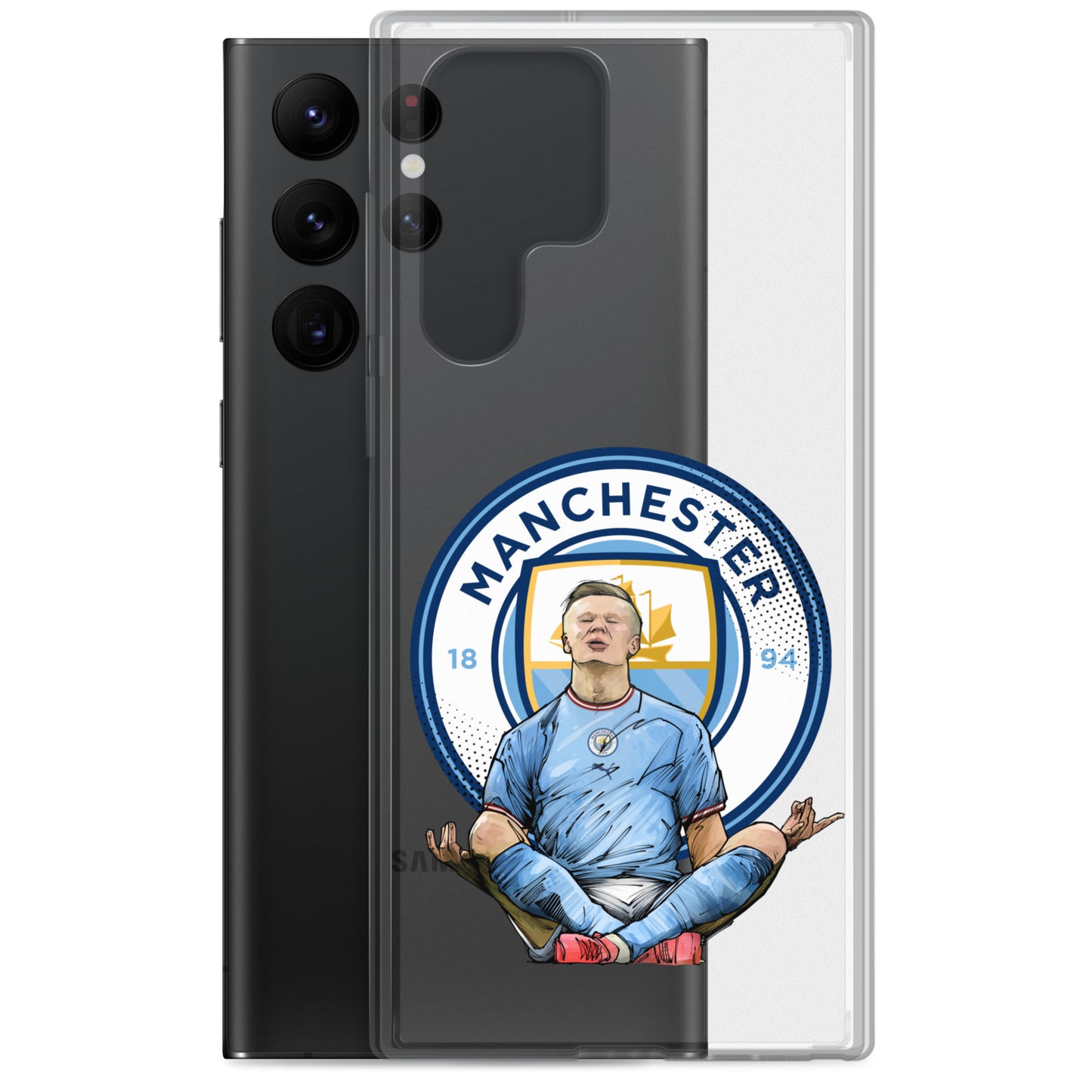 Haaland meditation Clear Case for Samsung®