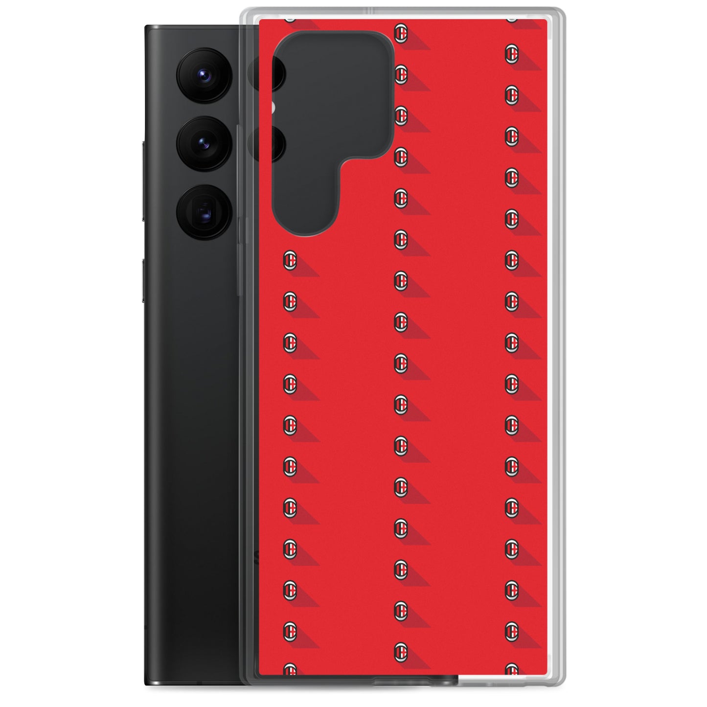AC Milan Vintage Logo Clear Case for Samsung®