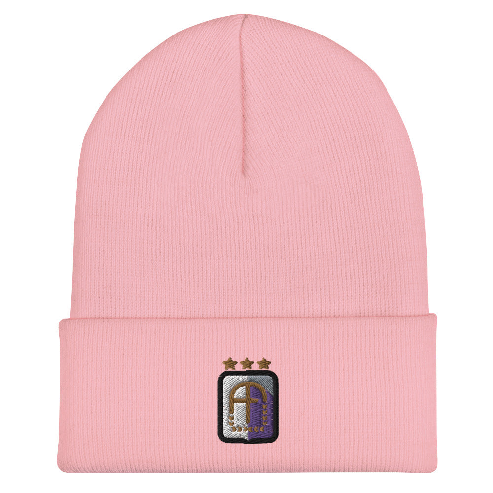 Argentina Vintage Logo 3 Stars Cuffed Beanie