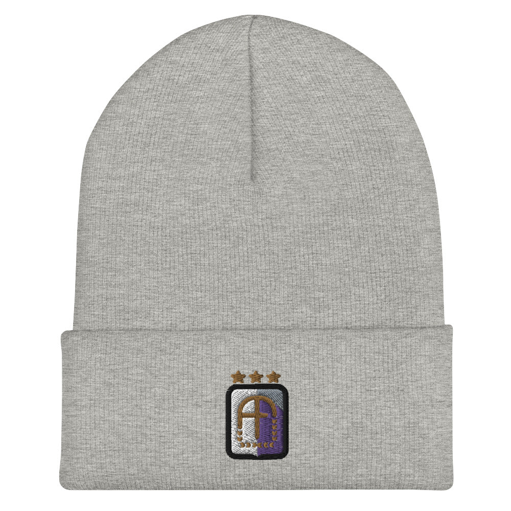 Argentina Vintage Logo 3 Stars Cuffed Beanie