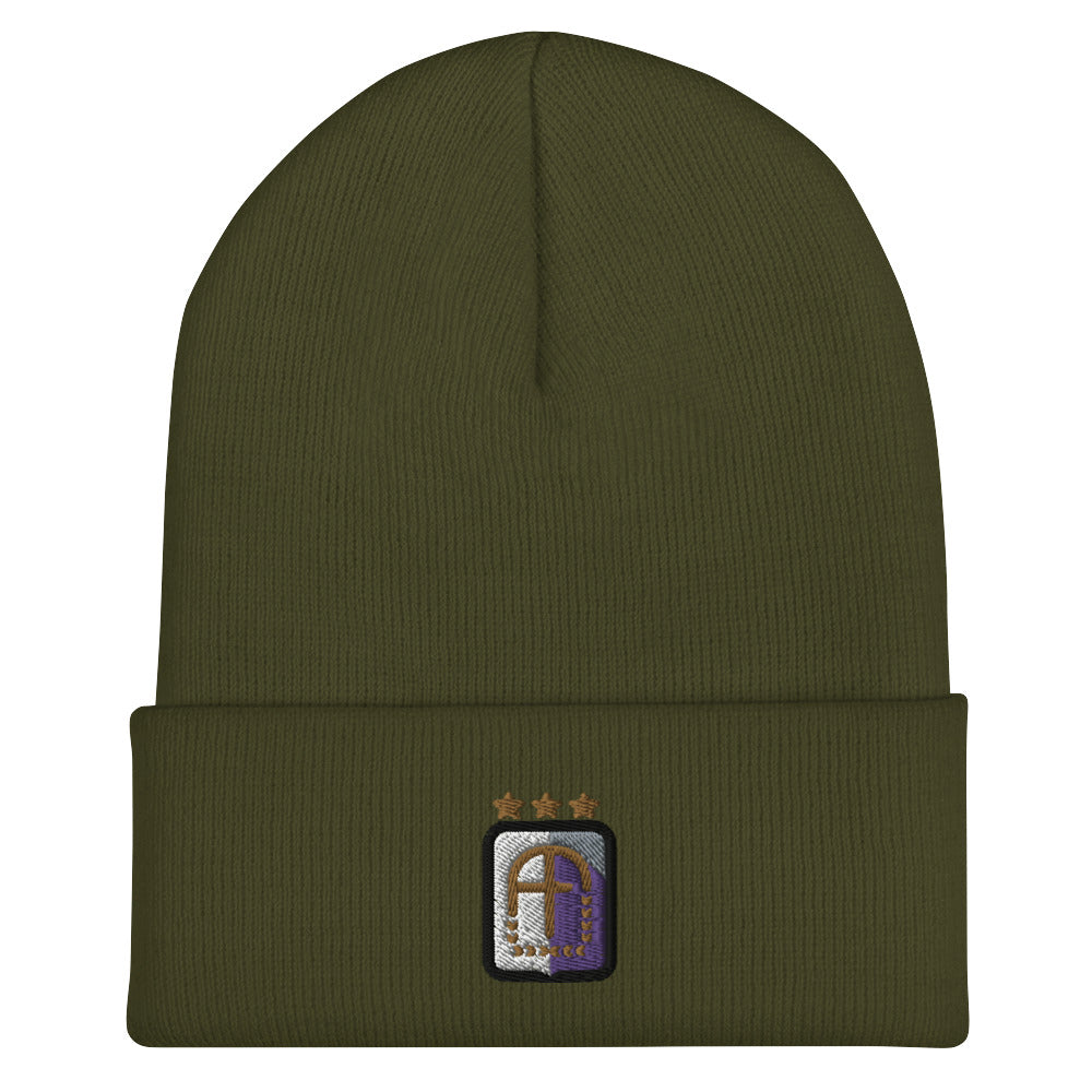 Argentina Vintage Logo 3 Stars Cuffed Beanie