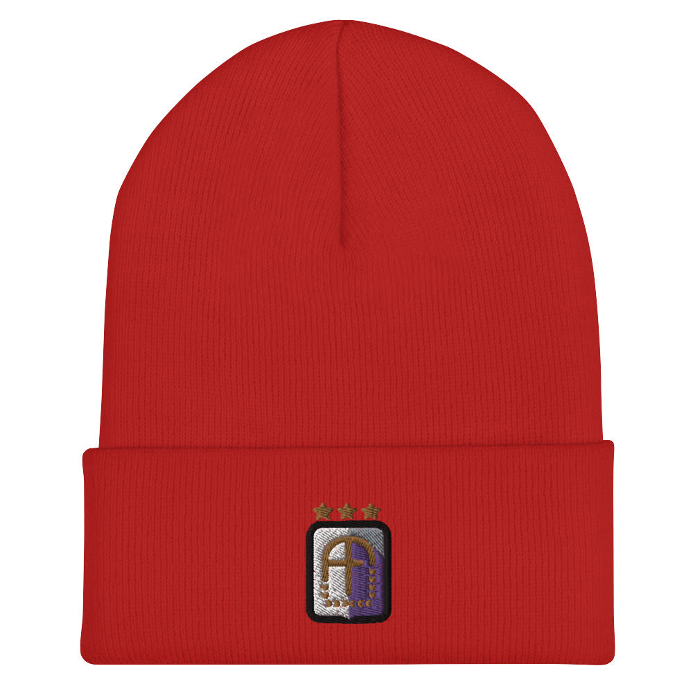 Argentina Vintage Logo 3 Stars Cuffed Beanie