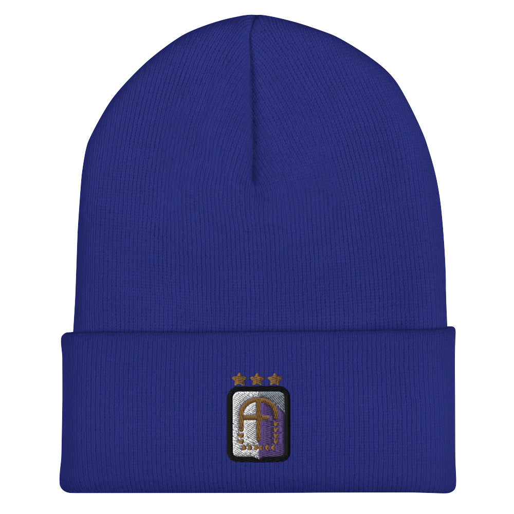 Argentina Vintage Logo 3 Stars Cuffed Beanie