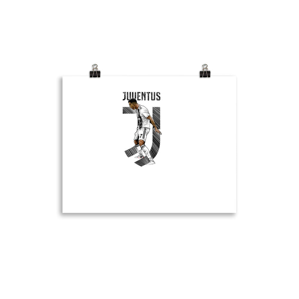CR7 Juventus Siuu Poster