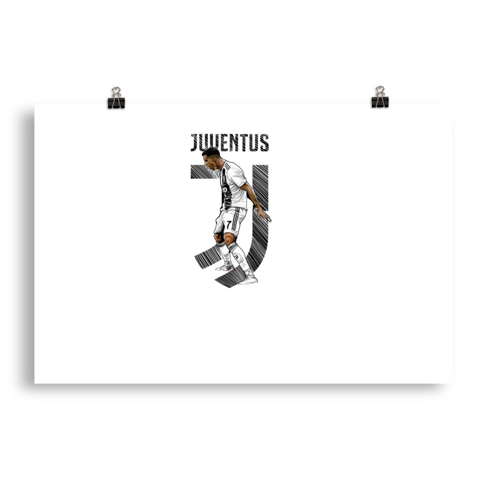 CR7 Juventus Siuu Poster